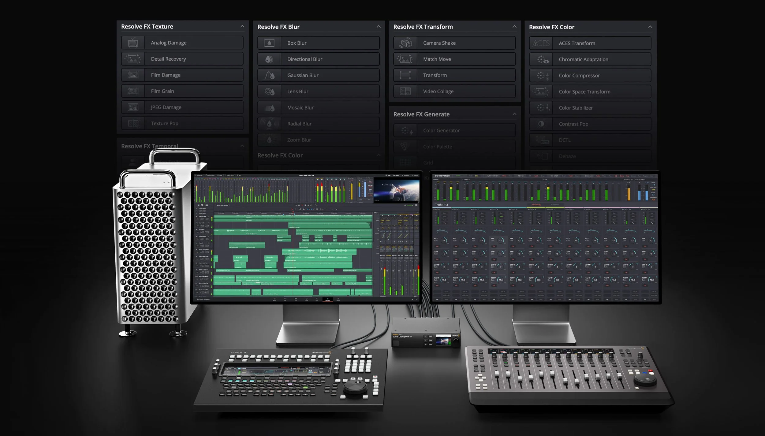 DTM・DAW Davinci Resolve Studio 19 DTM・DAW Davinci Resolve Studio 19 Media | Blackmagic Design